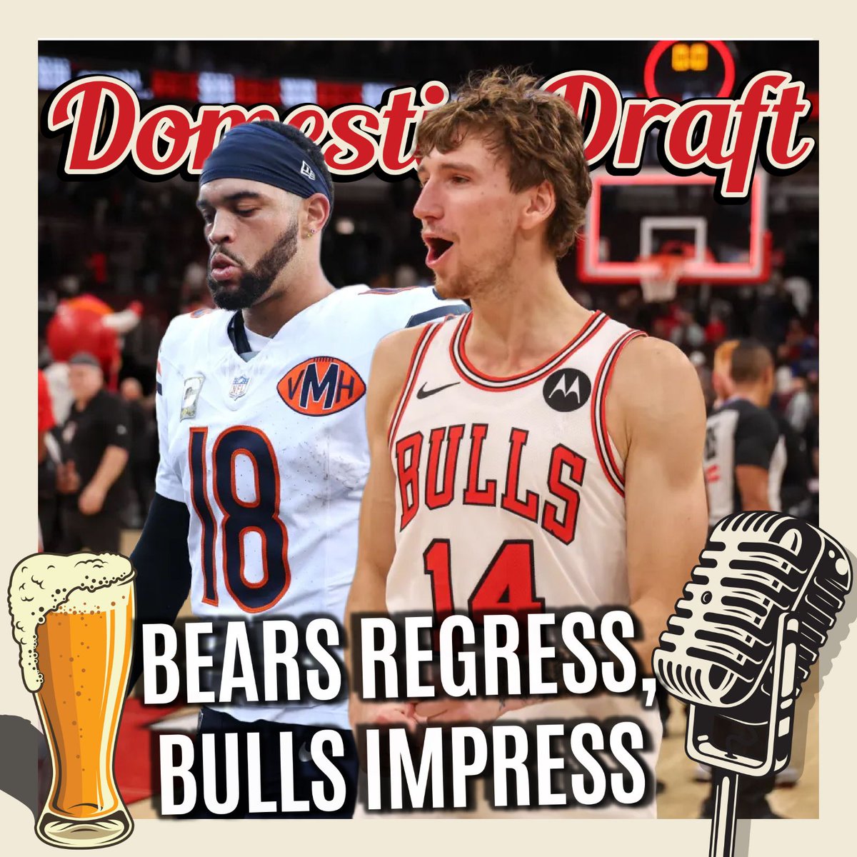 DomesticDraft's tweet image. 🚨NEW PODCAST🚨

Bears Regress, Bulls Impress

Spotify:open.spotify.com/episode/5K40CY…
Apple:podcasts.apple.com/us/podcast/bea…

On this week’s episode, we dive into all things Chicago sports. We break down the Bears’ tough loss to the Ravens, Caleb’s growing pains, and how injuries and a silent…