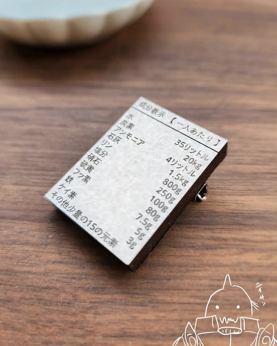 付けてたら
この人 成功したのかなと思われるブローチ

2800円(イベント価格)

 #デザフェス62 
 #デザフェス62お品書き