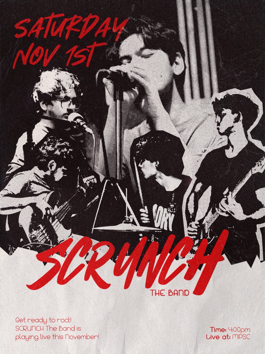 FarhanRaj0709's tweet photo. Here's a poster I designed for my band's upcoming show. What do you guys think?
#PosterDesign #PosterArt #experimentaldesign #MinimalistDesign #Typography #ModernArt #DesignInspiration #GraphicDesign #photoshop #poster #fyp #madewithphotoshop #photoshopedit https://t.co/Xk5VjvJ2h5