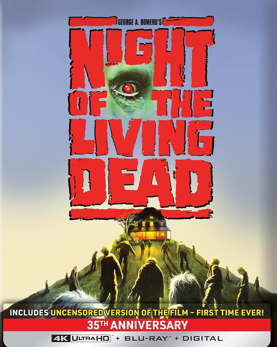 thedigitalbits's tweet image. Bits #4K Review – @timsalmons revisits Tom Savini's excellent 1990 remake of George A. Romero's NIGHT OF THE LIVING DEAD, presented in a 2-Disc #4K #UltraHD #Bluray #Steelbook package from @SonyPicsAtHome (more copies are coming). #horror @BillHuntBits thedigitalbits.com/reviews/item/n…