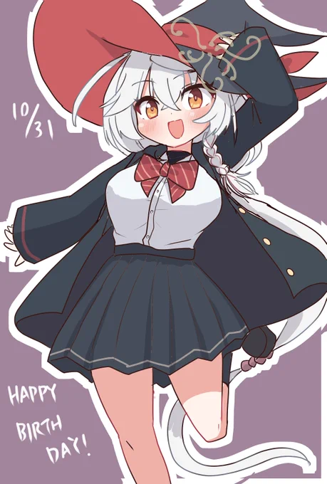 エリちゃん誕生日! #ブルアカ #白尾エリ生誕祭2025