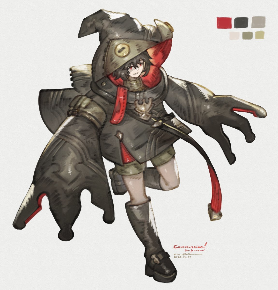 Thank you so much for commission! 🪄

Personal character design work