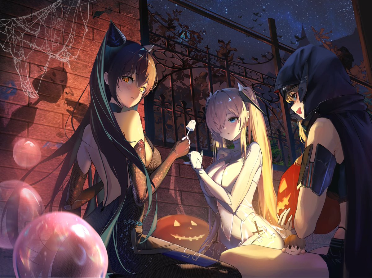 #HAPPY HALLOWEEN🎃
#NIKKE #NIKKEfanart
⋆꒰ঌ·𐙚·໒꒱⋆