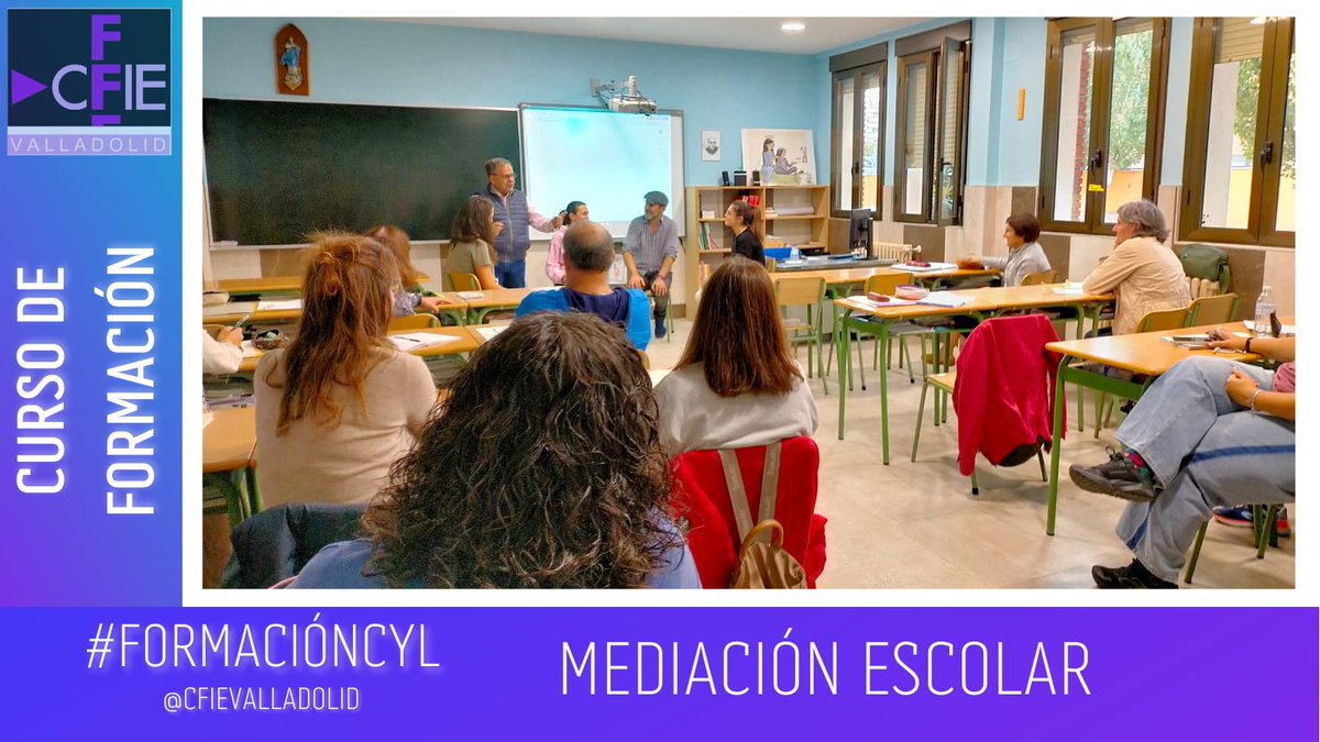En el centro <a href="/inmaculada_msjo/">La Inmaculada Misioneras</a>, el profesorado está recibiendo formación en mediación y en el uso adecuado de la etiqueta impartida por José Antonio Veiga Olivares. <a href="/educacyl/">Educación JCyL</a> #FormacionCyL