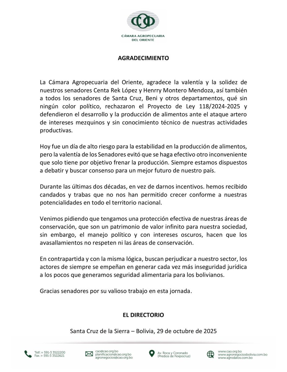 Centa Rek Senadora tweet media