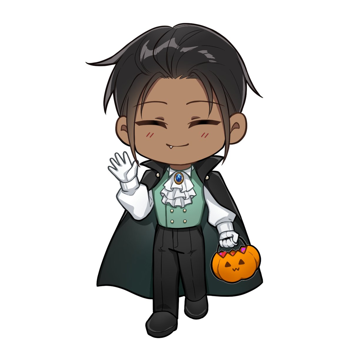 ‘หยิบชุดเก่ามาใส่ก็แล้วกัน’

“Trick or Treat มาแลกขนมกันได้นะครับ” ^-^