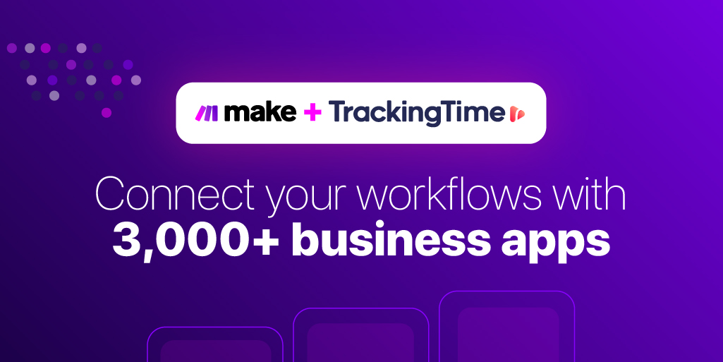 trackingtime's tweet image. 3,000+ business apps. Endless automation.

⚡ TrackingTime now integrates with Make — your time tracking, connected to everything that drives your business.

bit.ly/4o9toCM

#Productivity #AutomationTools #NoCode #MakeIntegration #TimeTracking