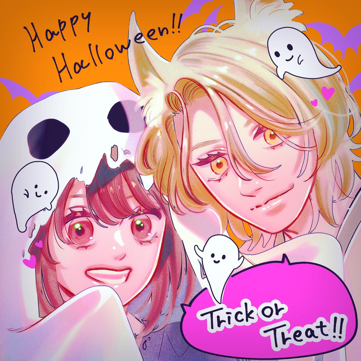 「Trick or Treat!!」
#HappyHalloween 🎃👻
#みに愛