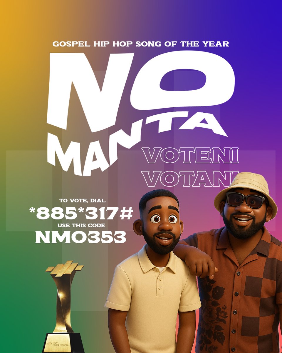 harryphiri_'s tweet image. Hello fam! Voting closes TOMORROW, If you haven't voted yet, please dial *885*317# and use artist code NM0353. And if you have already voted kindly share this post with a friend. Let's goooo!