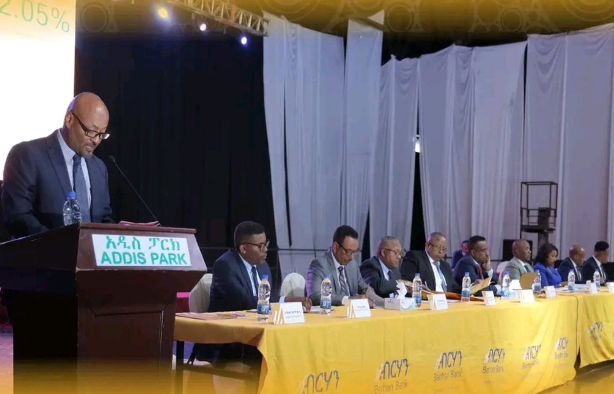 Berhan Bank Reports 54.7% EPS in 2024/25!

Berhan Bank achieved a 66.5% profit surge, earning Birr 2.5B pre-tax, with assets hitting Birr 58.9B and capital rising to Birr 8.5B. The bank met NBE’s minimum capital &amp; is advancing digital transformation. 
🔗 Read more: