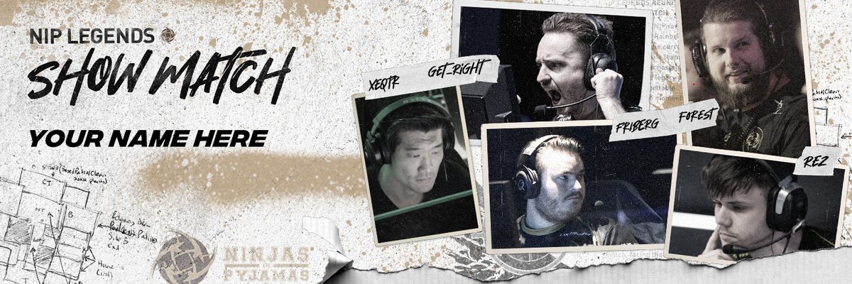 NIPCS's tweet image. Did anyone say custom NIP Legends banner? 👀

Drop your name and we&apos;ll make it for you ⤵️