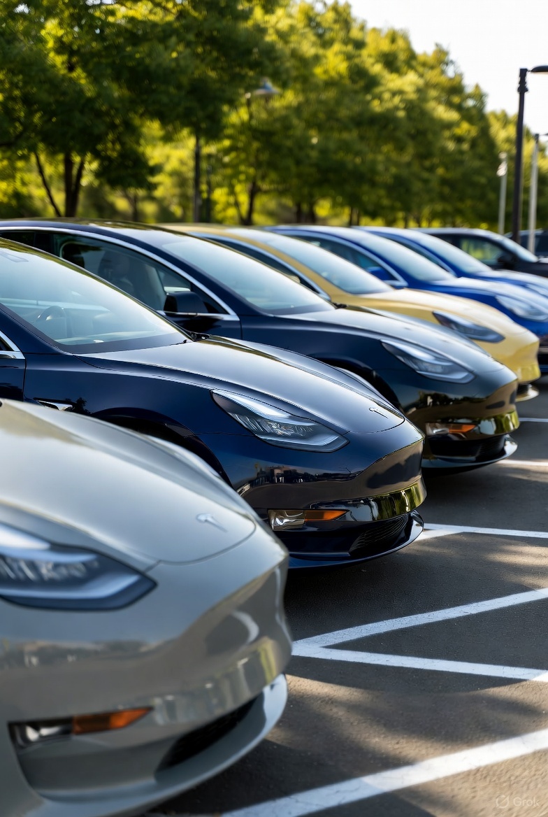 One way to think about a privately owned Tesla car is that it's basically a big battery and a bunch