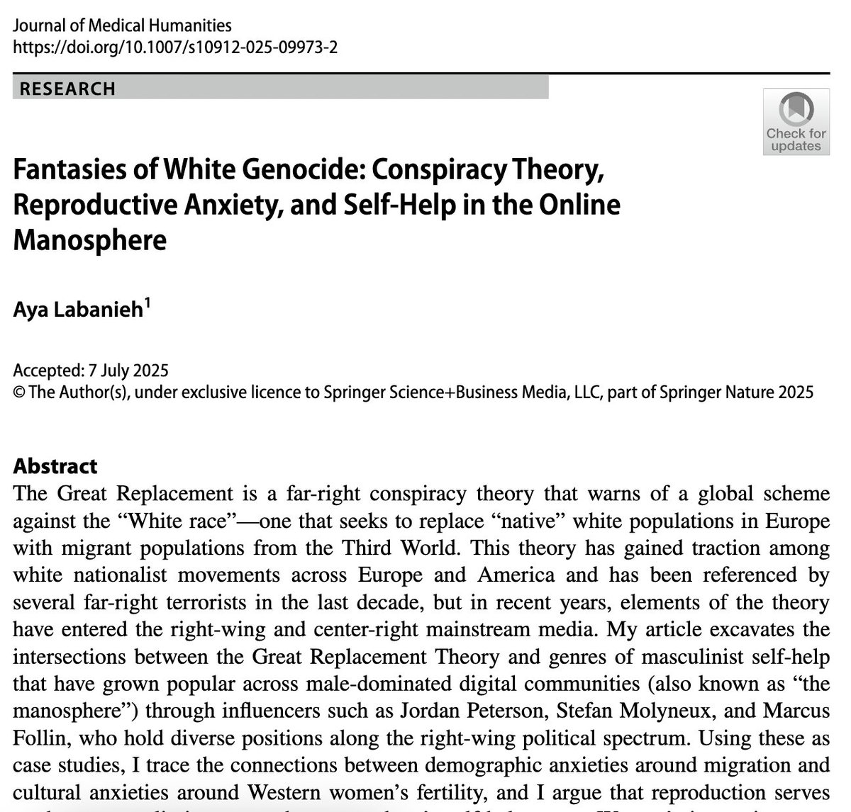 NicoleRPrause's tweet image. New paper described NoFap as a right-wing, misogynist group not based on science that disseminates false conspiracies.