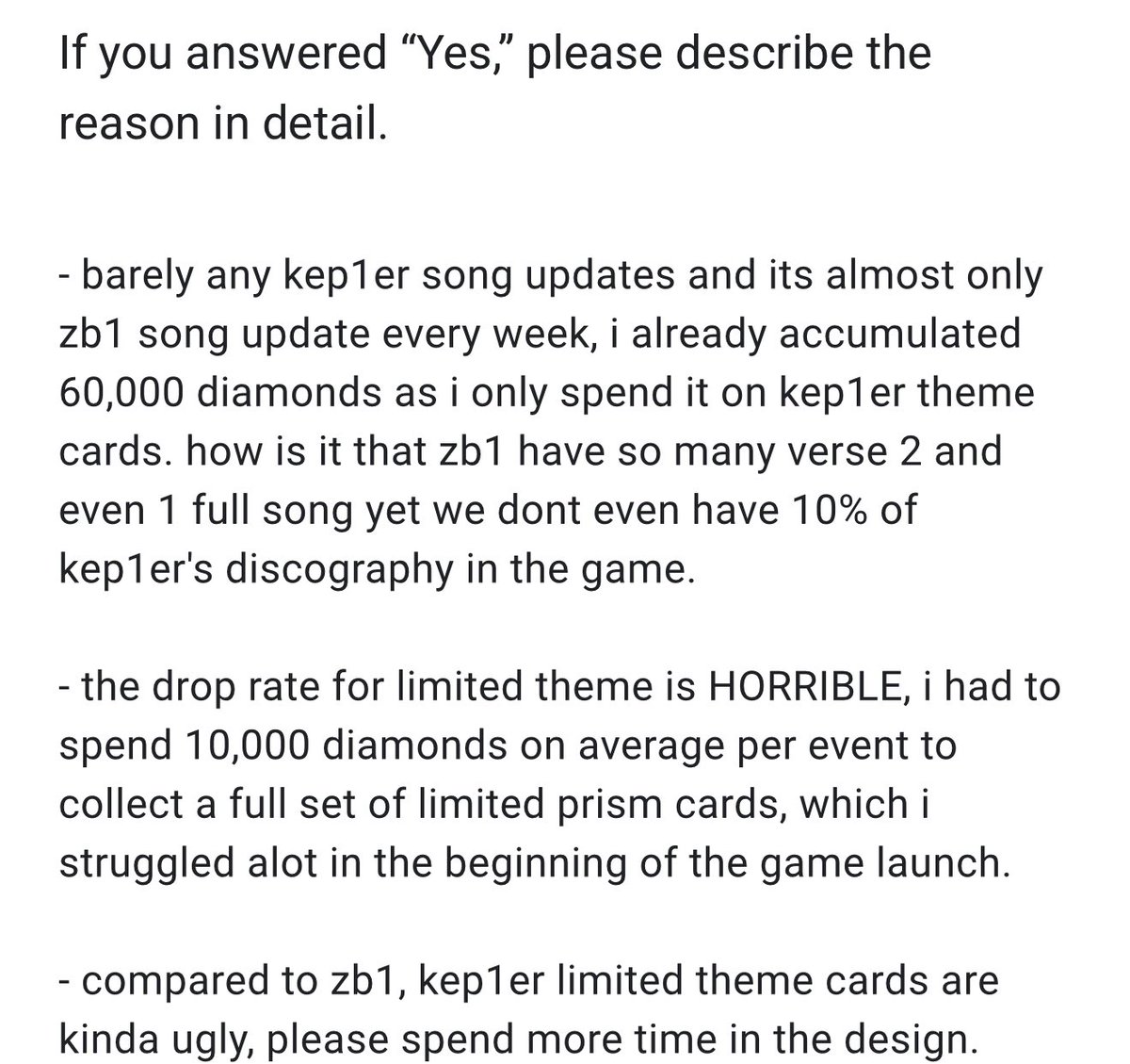 yujintothesky's tweet photo. kep1ians you can submit a feedback in the superstar wakeone app and receive 50 diamonds! 🤓 https://t.co/T9kedHHDkC