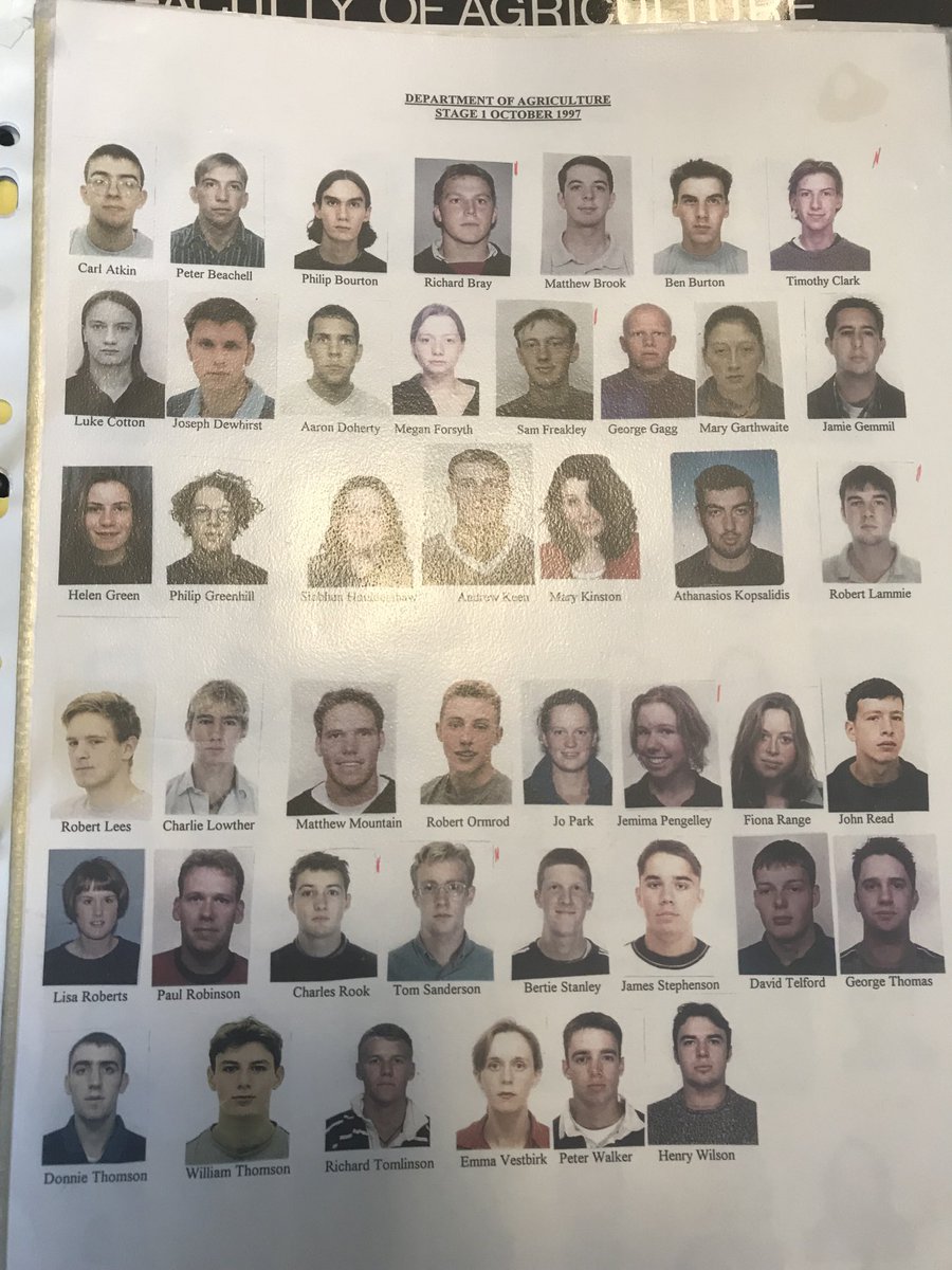 A large number from the class of 2000 heading to St James Park this weekend for the 75th UNAS reunion dinner ⁦<a href="/NCLalumni/">Newcastle University Alumni</a>⁩ ⁦<a href="/UN_AgSociety/">University of Newcastle Agricultural Society</a>⁩
