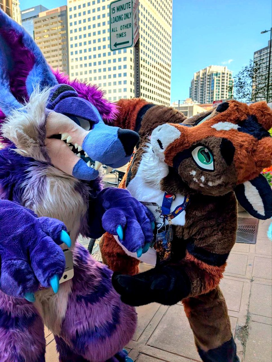 Creatures communicating
🐐:<a href="/LightHeartFusky/">Gimby goat!</a> 
📸:<a href="/Pyrferno/">.exPYRe.. // 💜 _/ 🌄 / STRATOSFUR2026</a>