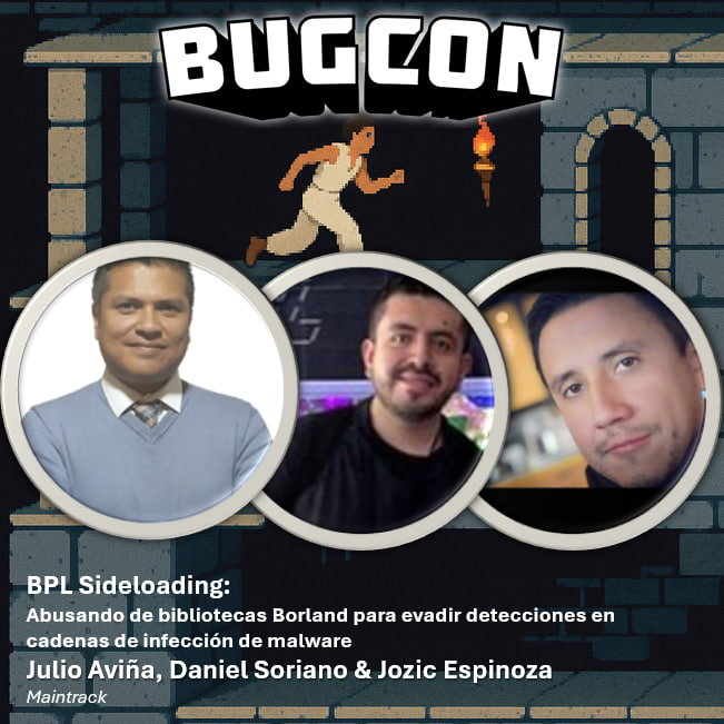 BugCON's tweet image. ☢ #Maintrack #BugCON ☢ las campañas de malware del futuro, están siendo desarrolladas hoy