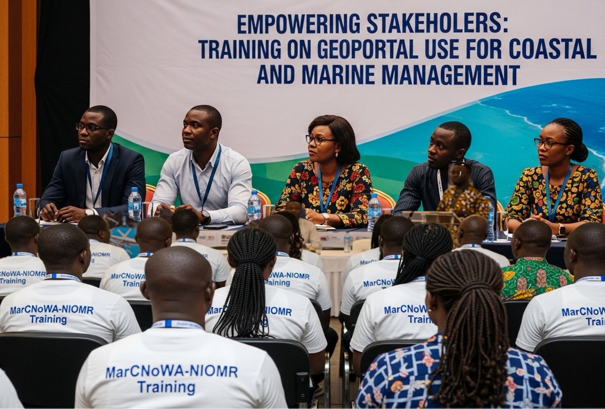 Empowering Stakeholders through training on Geoportal Use for Coastal and Marine Management, by NIOMR in partnership with MarCNoWa (3-4 April, 2025)