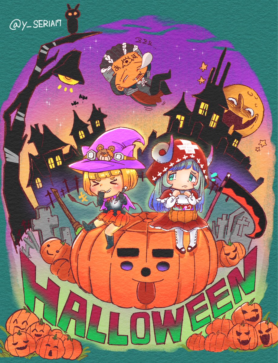 🎃今年もうちの子ハロウィン🎃
#OC
#Halloween2025
#ハロウィンイラスト2025