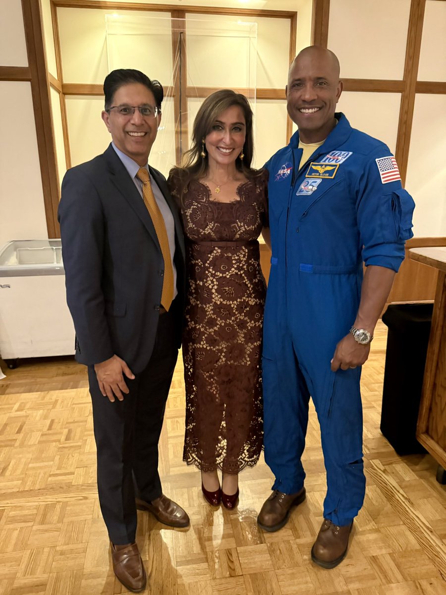 So inspiring to spend time with our friend <a href="/AstroVicGlover/">Victor Glover</a> at the Roll Call event. Ike made history as the first Black astronaut to live long-term on the International Space Station— and will soon make history again as the first person of color to orbit the Moon as pilot of