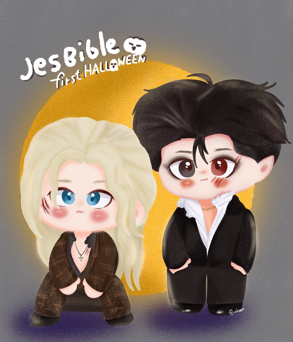 ตำนานกล่าวไว้ว่า แวมไพร์กับหมาป่า ไม่ถูกกัน.. 🦇🐺

#JesBible | <a href="/jesjpp/">Jesjpp</a> | <a href="/biblesumett/">Bsumettikul</a>
#JesBibleFirstHalloween
#jesjpp #BibleWichapas
