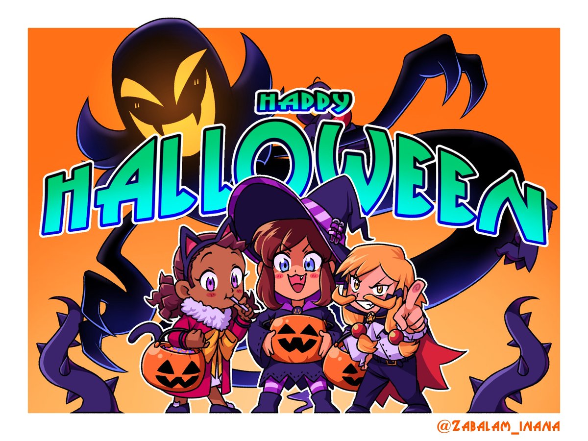 🎃ハッピーハロウィン!!🎃
#AHatInTime #ahit