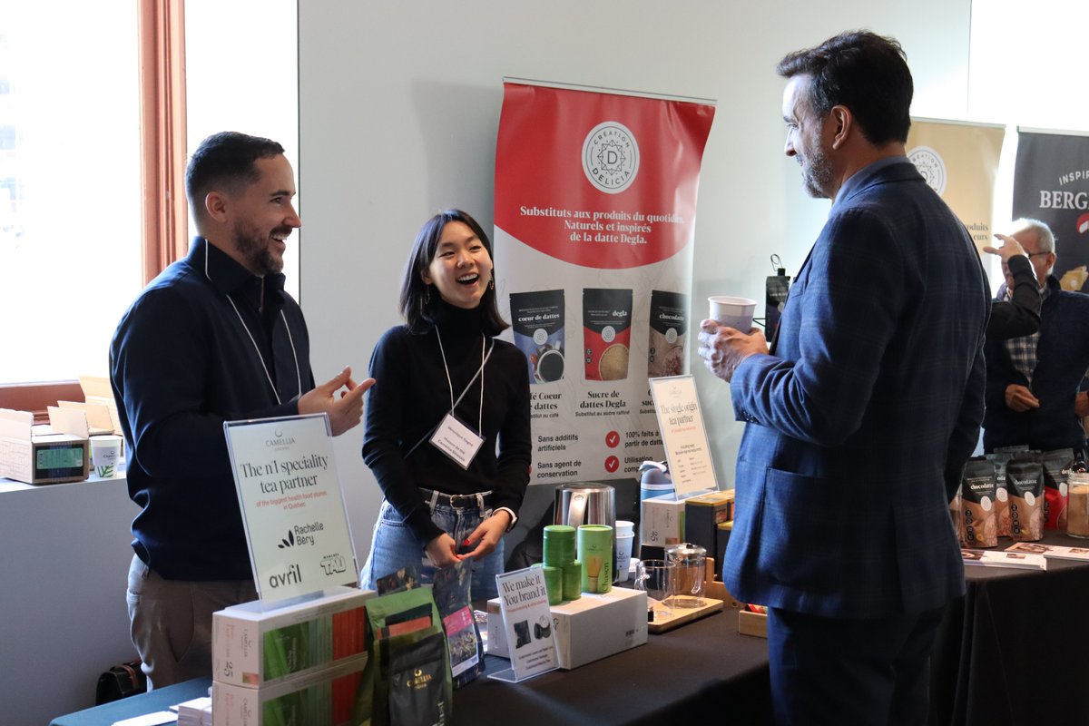 QuebecOttawa's tweet photo. La 13e édition du Rendez-vous Gourmet Québec à Ottawa a réuni 60 entreprises, 650 produits et 70 acheteurs 🍽️

Merci au @QuebecToronto,  @MariannaSimeone et David Dupuy, ainsi qu'à Sandrine Hervé du @mapaquebec pour cette belle réussite! https://t.co/PlVQ1tCHgc