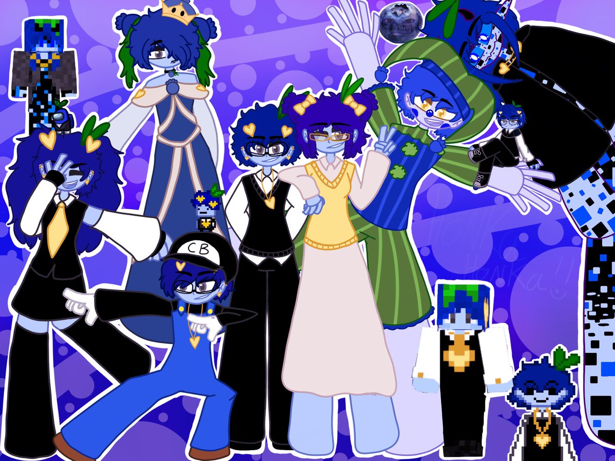 BluDraws's tweet photo. The Chaotic Blueberry Cinematic Universe Part 2

There’s now even more versions of my lovely little shit.

#arttwt #digitalartwork #artmoots https://t.co/mhoUuX2yMX