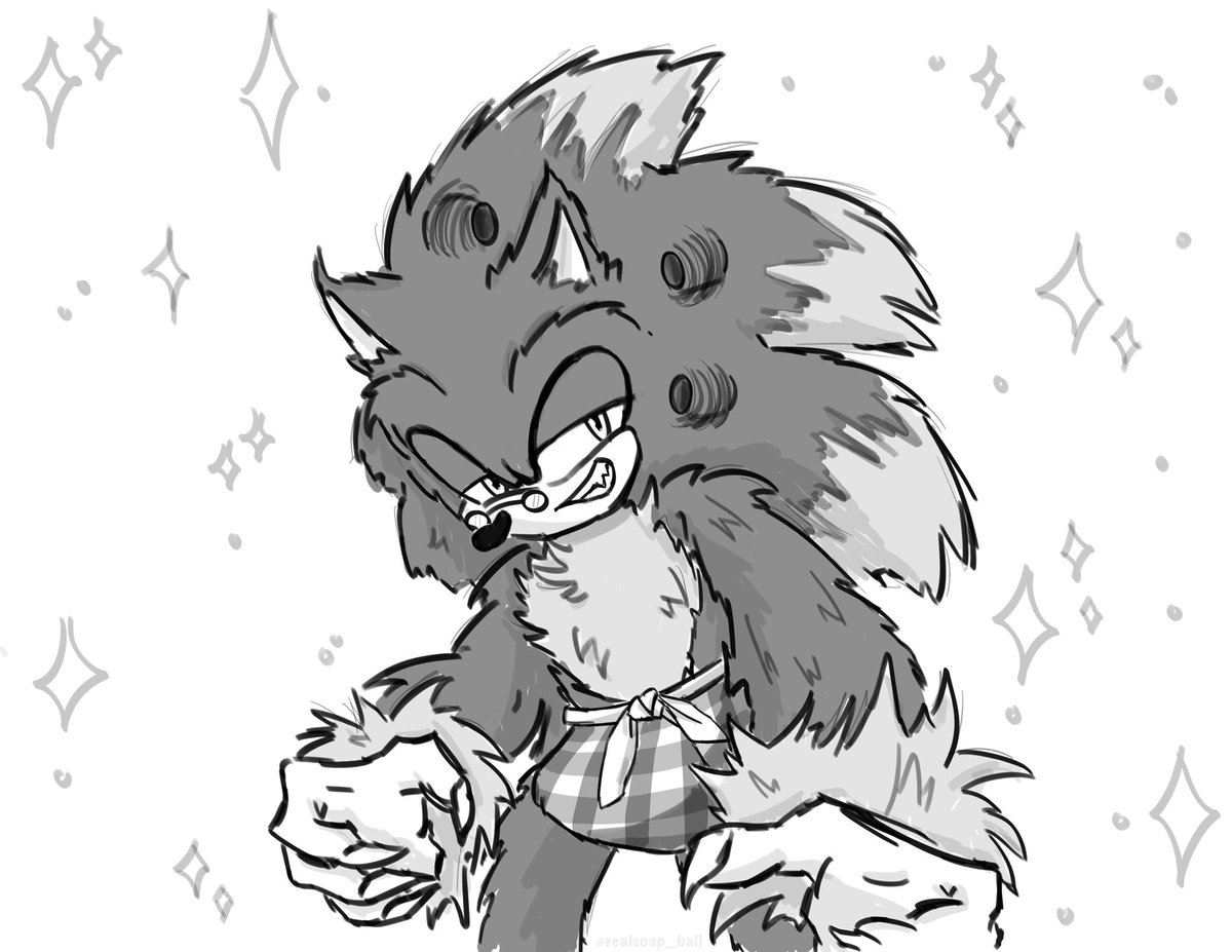 Oh he def ate…

My contribution to WerehogSonicxAmy art lol

#sonamy