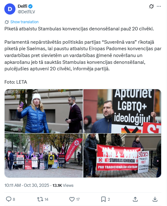 Ko tad neļauj komentēt?
ja jau 5000 ir marģināļi, kas ir 20 cilvēki? un ko viņi neiet ārā tad pa pareiziem jautājumiem?