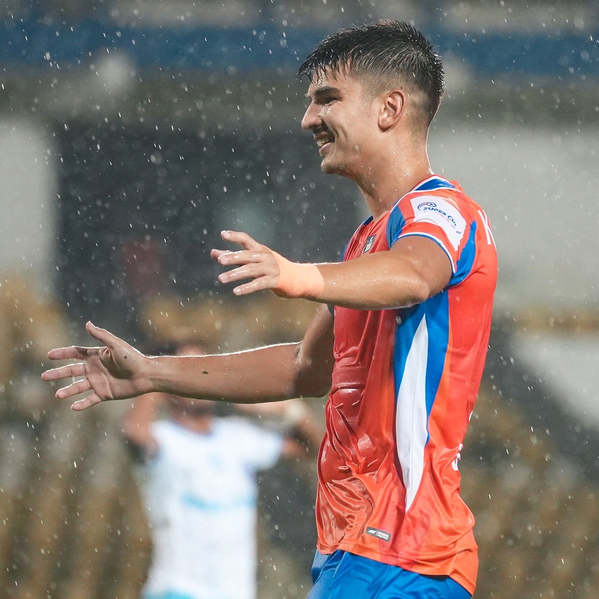 Tickets booked for the semifinal🧡💙😁