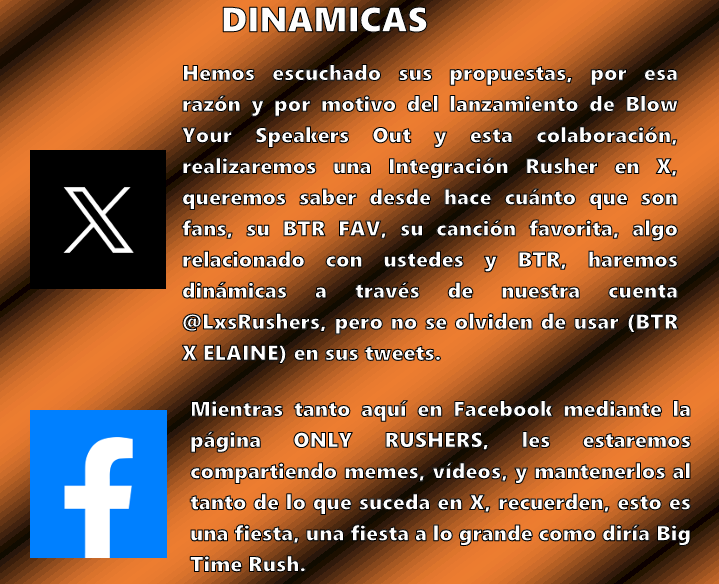LxsRushers's tweet photo. ATENCIÓN🗣🗣🗣
Iniciamos nuestro primer STREAM X STREAM entre BTR X ELAINE, ahorita mismo publicaremos los enlaces para Stationhead y la playlist para Spotify, DISFRUTENLO A LO GRANDE!❤️🩷 https://t.co/xPGuhIIsod