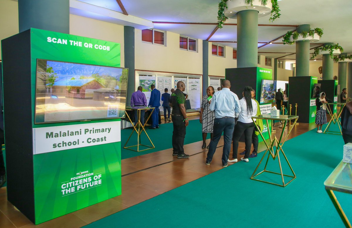 The <a href="/MPESA_FDN/">M-PESA Foundation</a>, through the #CitizensOfTheFuture is already making an impact across every county and they're just getting started to ensure our children are future ready.
So far they've renovated and modernized classrooms with ICT infrastructure, Unlocked Potential through