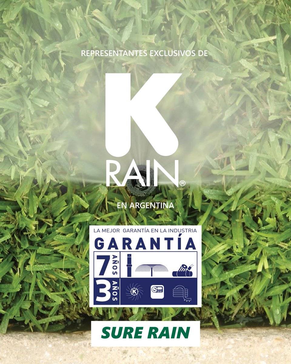 SureRain's tweet image. Dale a tu jardín el cuidado que se merece con las Toberas NPS de K-RAIN, diseñadas para ofrecer máxima precisión y durabilidad.

✅ Puntos fuertes de la gama NPS:

Eficiencia comprobada: Funcionan con presiones óptimas (entre 1,37 y 3,45 bares) para un riego uniforme.