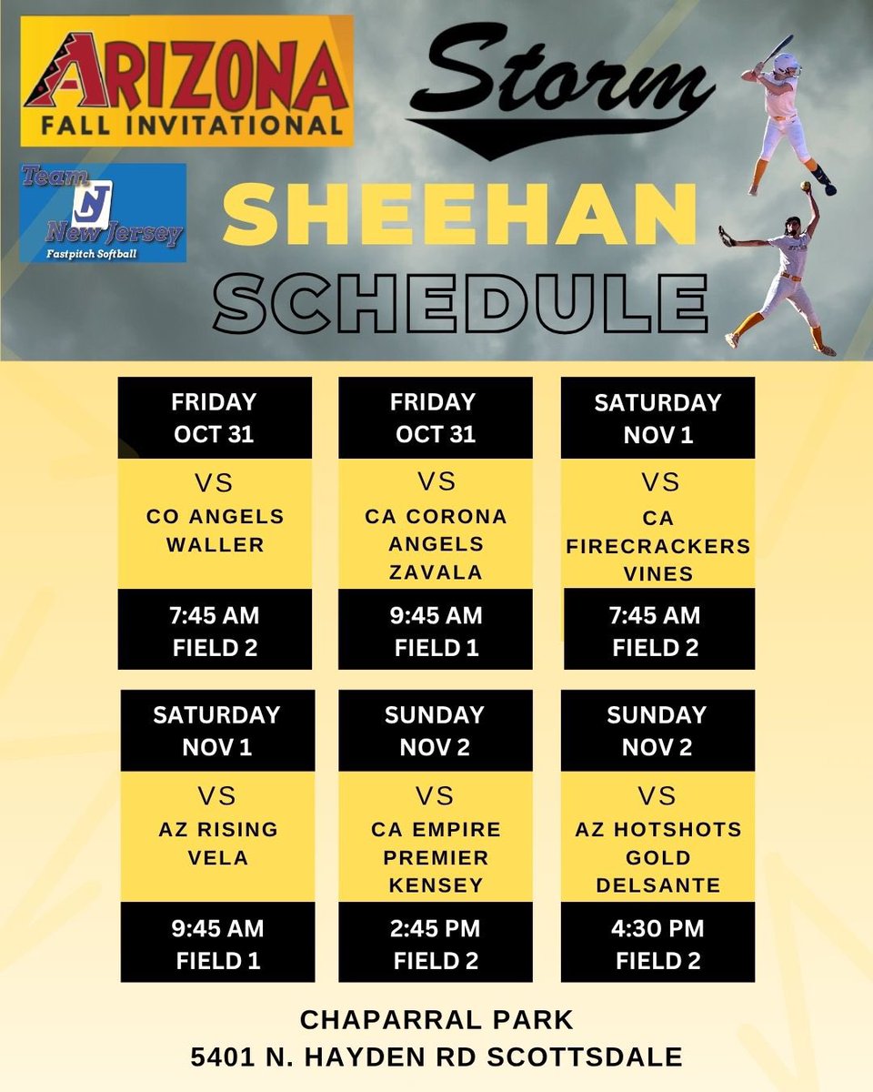 AZStormSheehan's tweet photo. See you this weekend. https://t.co/kXj5N1lki9