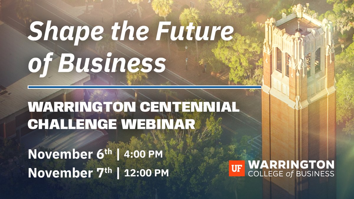 UF Warrington College of Business tweet media