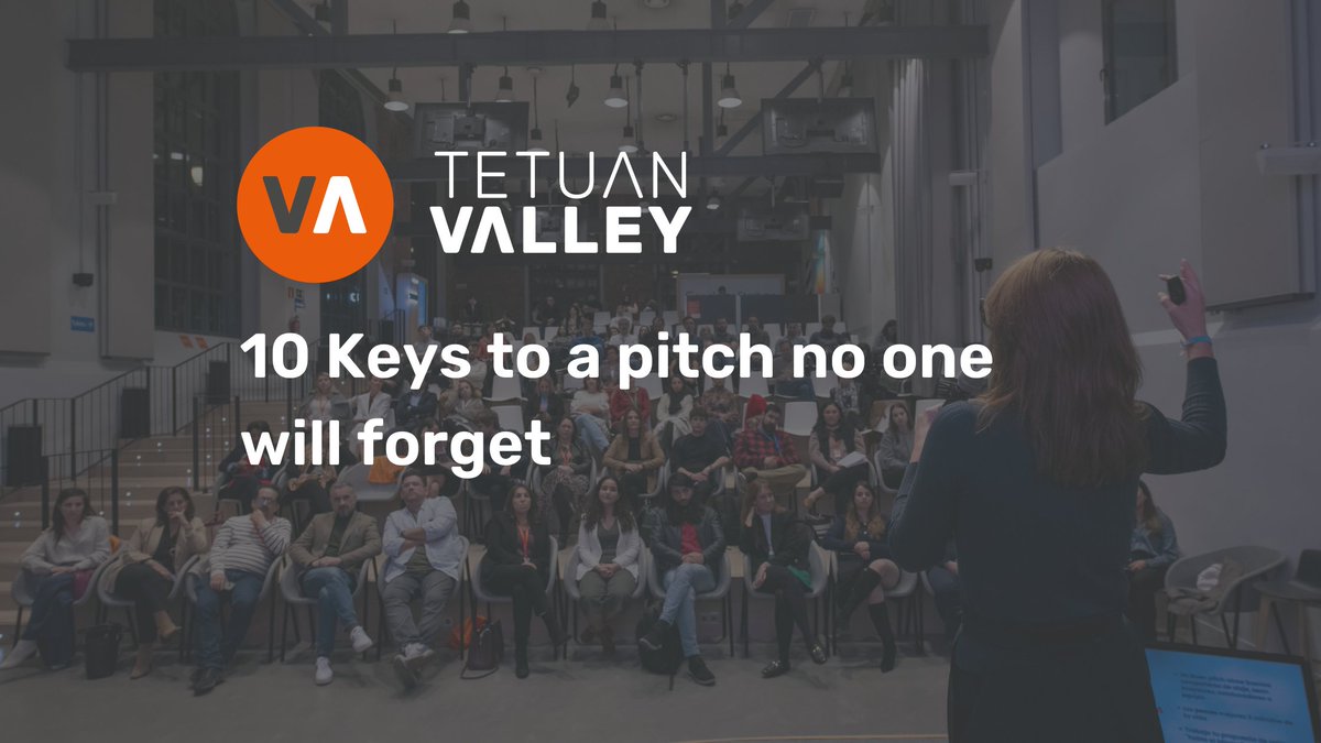 tetuanvalley's tweet image. “A pitch is not just a presentation. It’s a story.”

Our alumni &amp;amp; mentor @CARINPERERA shares her top 10 keys for a #pitch no one will forget, from opening with impact to closing with purpose.

🎤 Read it here: tetuanvalley.com/blog-startups/…