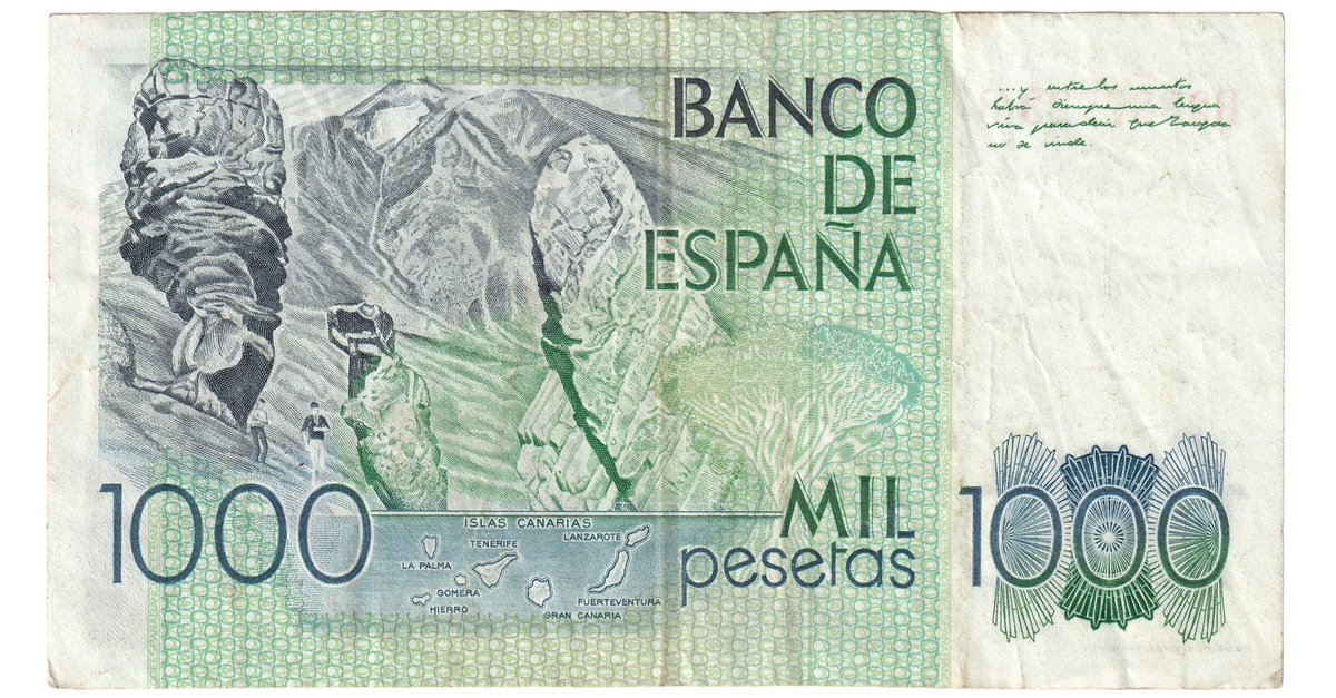 MansbridgeCoins's tweet image. 1979 Spain 1000 Pesetas Banknote – P#158a.4

Starting Price: £5.00

Currently at 7-day auction — bid before it&apos;s gone!

📦 £3.00 UK shipping
🌍 Secure international delivery
🔗 ebay.co.uk/str/mansbridge…

#Banknotes #MansbridgeCoins #BanknoteCollector #BanknoteCollectors #Notaphily…