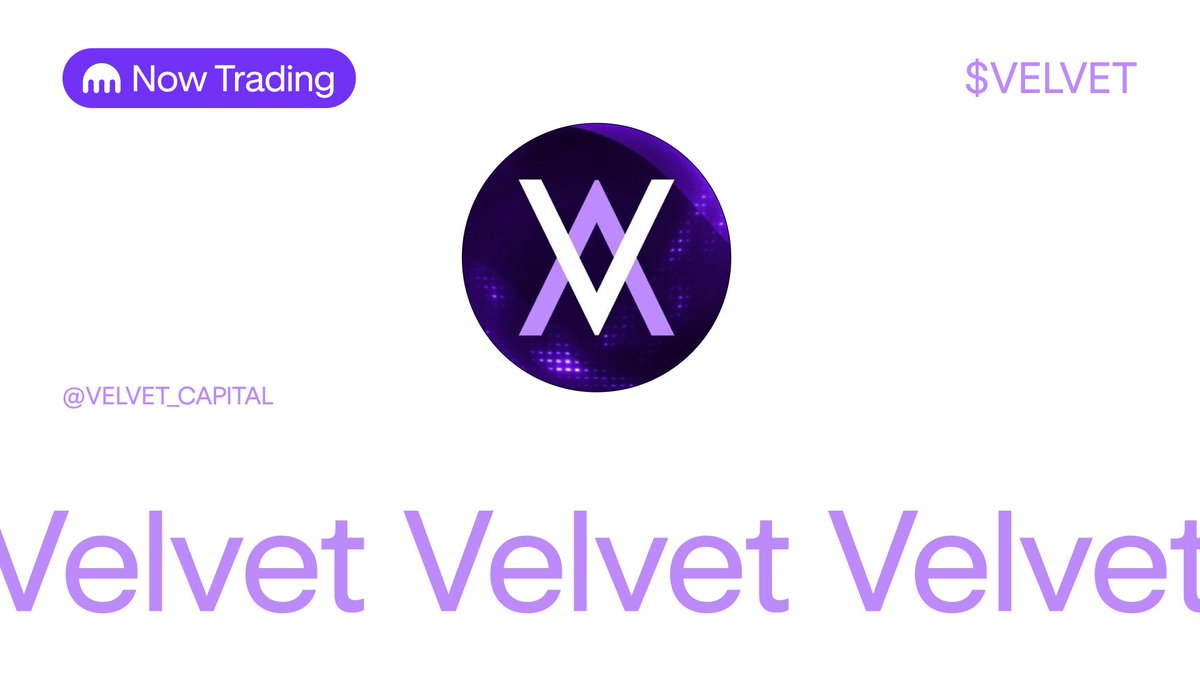 krakenfx's tweet image. Now live on Kraken 📣 

$VELVET by @velvet_capital 

Start trading today → app.kraken.com/JDNW/VELVET

Geographic restrictions apply