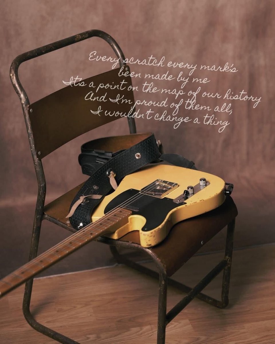 "Scars" is new from <a href="/Russel_Kitchin/">Russel Kitchin Music</a>
An American Tele. '52 Reissue is Russel's trusty companion
Picking it up from Rich Tone Music, Sheffield in 2012, it's been w/ Russel @ every gig since
Each dent &amp; scratch tells a story. He's proud of every one
Listen👇
buff.ly/DoaD9op