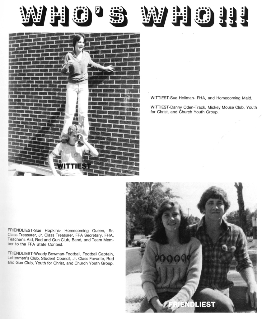 THROWBACK THURSDAY
A blast from the past! Here’s a look back at the Sheridan High School Senior Class Who’s Who from the 1979-80 Yellowjacket yearbook. Recognize any familiar faces?

#YJNation #ExcellenceEveryDay