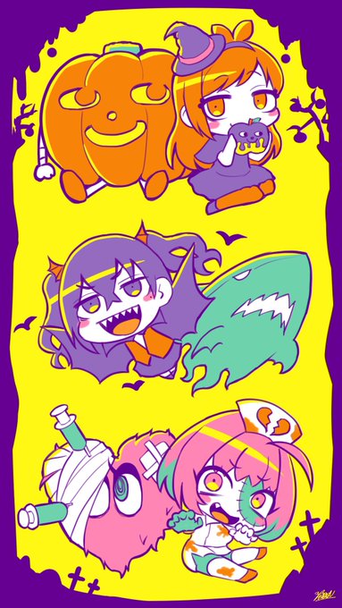 ハロウィン過去絵🎃 