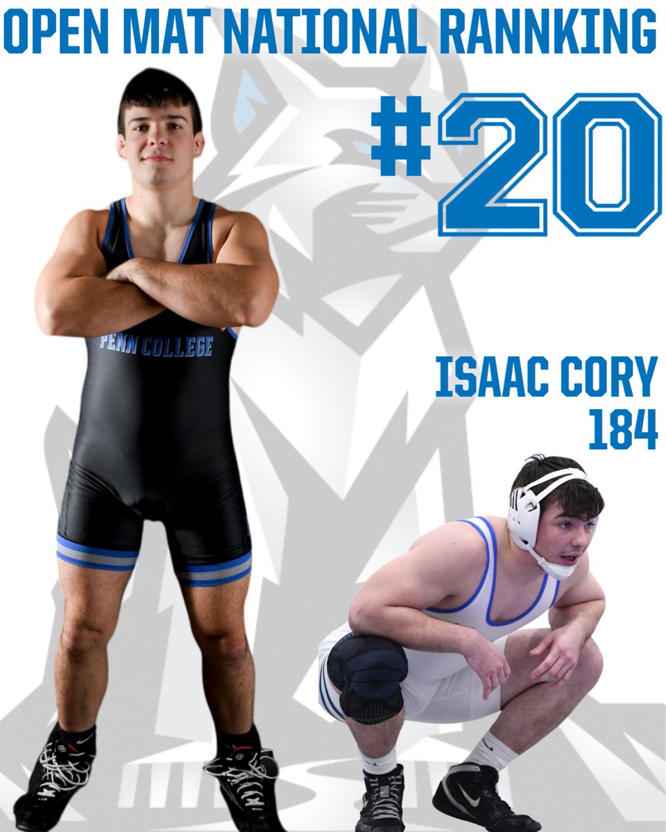 PctWrestling's tweet image. 2️⃣ Wildcats in the Open Mat national rankings to start the year! 
#Itsonyou
#Wehavefun