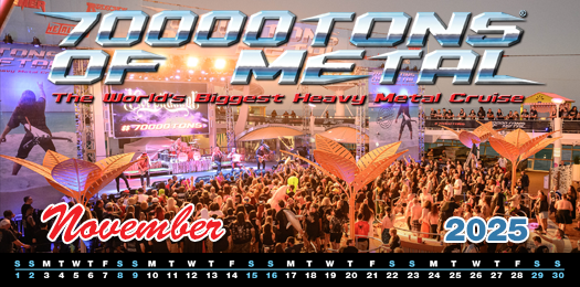 The November 2025 #70000TONS OF METAL Calendar is here! 

Visit bit.ly/70000TONSCalen… to download your desktop or mobile calendar wallpaper, and don't forget to check back every month for an updated calendar!

Photo Credit: @VisionsinPixels

#MetalCruise!