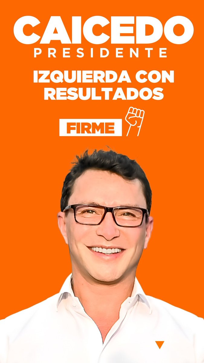 #IzquierdaConResultados |
Caicedo <a href="/carlosecaicedo/">Carlos Caicedo</a> da el paso que muchos soñábamos: se lanza a la Presidencia.

Un líder que venció a las mafias, transformó a Santa Marta, rescató la Universidad del Magdalena y gobernó con resultados.

Yo he visto de cerca su trayectoria, sé de lo