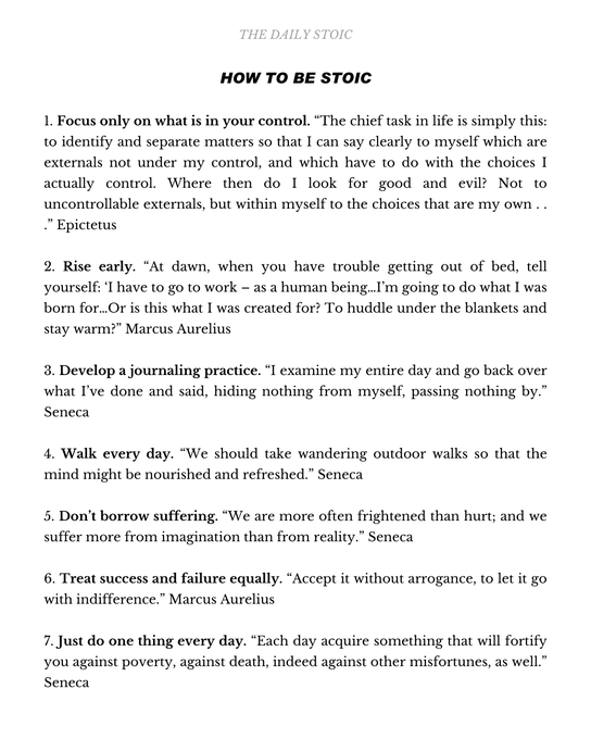 Daily Stoic (@dailystoic) on Twitter photo 