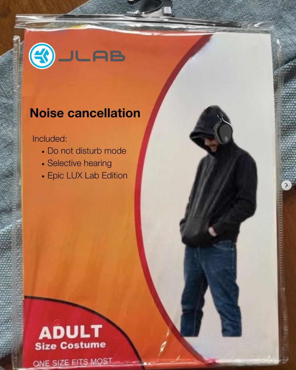 JLabAudio's tweet image. We heard you needed a last minute costume...