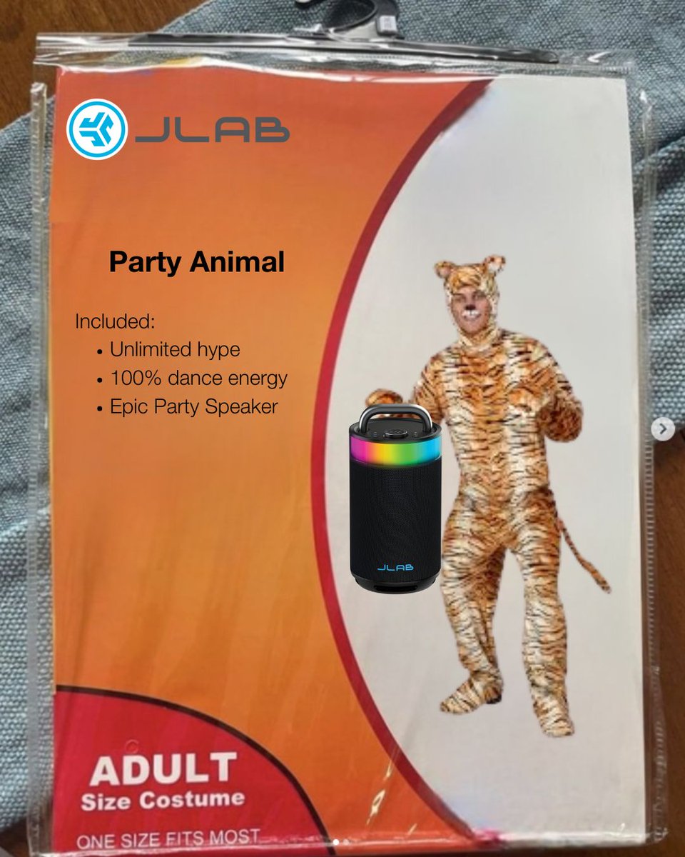 JLabAudio's tweet image. We heard you needed a last minute costume...