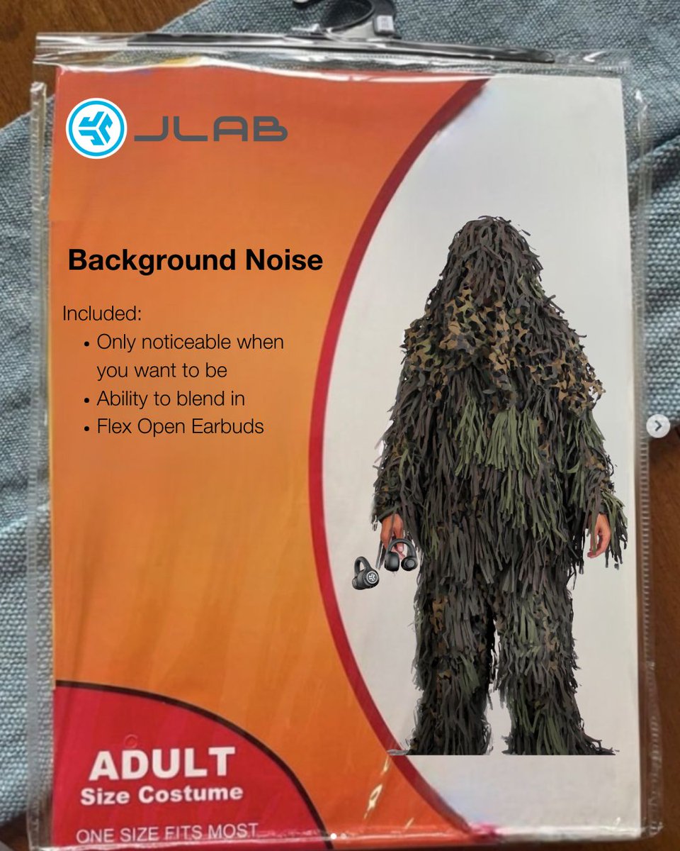 JLabAudio's tweet image. We heard you needed a last minute costume...