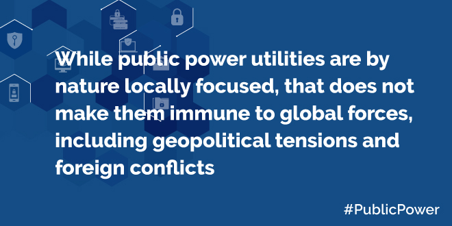 publicpowerorg's tweet image. Even small utilities play a critical role in supporting national #cybersecurity strategy. Learn more about the evolving threats to #publicpower in the latest issue of the Public Power magazine. ow.ly/pOhq50Xjjh2 #CybersecurityAwarenessMonth